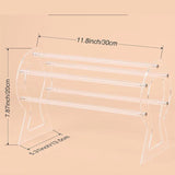 Acrylic Jewelry Display Holder for Bracelets, Necklaces, Watches