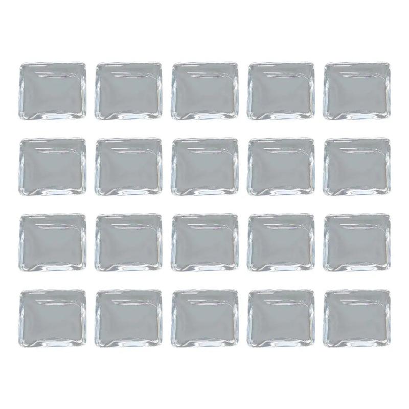 Transparent Glass Patch for Relief Pendant