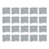 Transparent Glass Patch for Relief Pendant