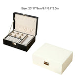 Jewelry Box Safe Storage Case Earrings Necklaces Bracelets Holder