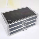 Three-Layer Jewelry Display Stand Box for Women