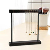 Necklace Holder Jewelry Organizer Display Stand Countertop Storage Rack
