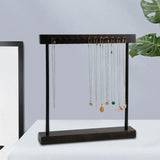 Necklace Holder Jewelry Organizer Display Stand Countertop Storage Rack