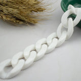 Acrylic Twisted Chains Beads Jewelry Findings 10/20/30pcs