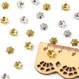 20PCS Tibetan Silver Leaf Flower Bead Caps for Jewelry Making DIY