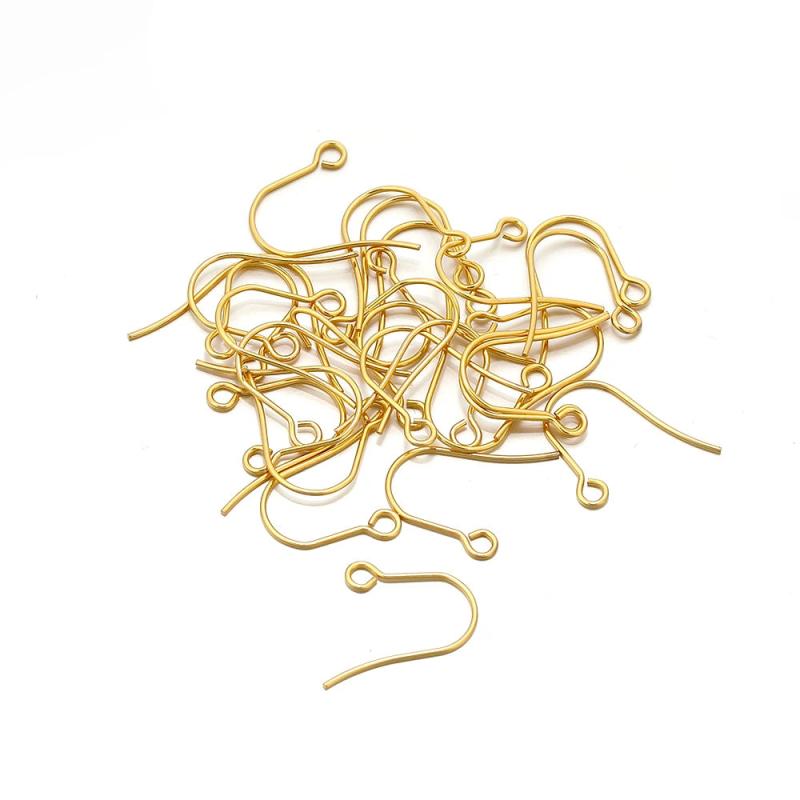 100Pcs Stainless Steel Earring Clasps for DIY Jewelry Findings