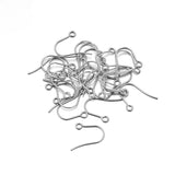 100Pcs Stainless Steel Earring Clasps for DIY Jewelry Findings