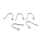 100Pcs Stainless Steel Earring Clasps for DIY Jewelry Findings
