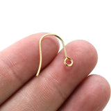 100Pcs Stainless Steel Earring Clasps for DIY Jewelry Findings