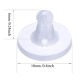 Silicone Earring Backing Replacement for DIY Stud Hook Earrings