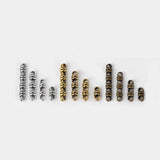 10pcs Tibetan Silver Slider Spacer Beads 2/3/4/5 Holes