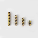 10pcs Tibetan Silver Slider Spacer Beads 2/3/4/5 Holes