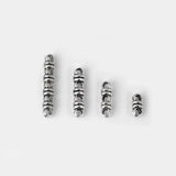 10pcs Tibetan Silver Slider Spacer Beads 2/3/4/5 Holes