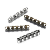 10pcs Tibetan Silver Slider Spacer Beads 2/3/4/5 Holes