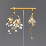 Nickel Free Jewelry Accessories 18K Rhodium Plated Copper DIY Flower Accessories