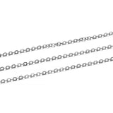 10m Rhodium/Bronze Long Necklace Chains Bulk DIY Jewelry Findings Making