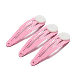 20Pcs Colorful Hairclip Base 45mm Hairpins for Diy Jewelry Making