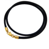 Brown Leather Necklace Choker Braided Rope Chain Cord Stainless Steel Buckle