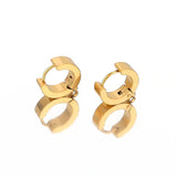 10pcs Stainless Steel Huggie Hoop Earrings Hooks Clips DIY Jewelry