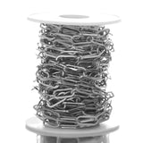 1 Meter Stainless Steel Oval Flat Link Chains