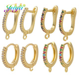Gold/Silver Earring Hooks Clasps for DIY Jewelry Making
