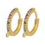 Gold/Silver Earring Hooks Clasps for DIY Jewelry Making
