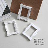 10Pcs Mini Resin Vintage Picture Frame Cabochons DIY Jewelry Craft