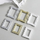 10Pcs Mini Resin Vintage Picture Frame Cabochons DIY Jewelry Craft