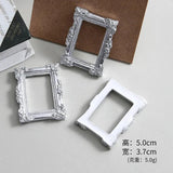 10Pcs Mini Resin Vintage Picture Frame Cabochons DIY Jewelry Craft