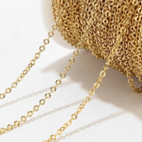2M Stainless Steel Cable Chain for DIY Jewelry Making