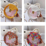 2Pcs Acrylic Crochet Bag Bottom Mat Purse Pad DIY Bag Accessories