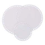 2Pcs Acrylic Crochet Bag Bottom Mat Purse Pad DIY Bag Accessories