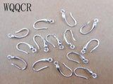 10Pcs DIY 925 Stamped Silver Ear Hook Earwires for Jewelry Making