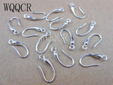 10Pcs DIY 925 Stamped Silver Ear Hook Earwires for Jewelry Making