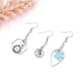 30pcs Stainless Steel Geometric Bezel Charms Pendants for Jewelry Making DIY