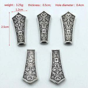 10pcs Big Hole Charm Connectors for DIY Jewelry Making Bracelet Necklace