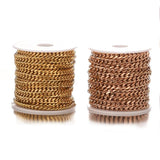1 Meter Stainless Steel Cuban Chain for DIY Jewelry Making