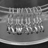 925 Silver Jewelry Hook Strap Clip Earrings Pendant