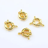 11mm13mm Round Clavicle Necklace Clasp 6PCS DIY Jewelry Accessories