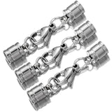 5pcs Stainless Steel Clasp Tone Buckle for DIY Bracelet