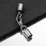 5pcs Stainless Steel Clasp Tone Buckle for DIY Bracelet