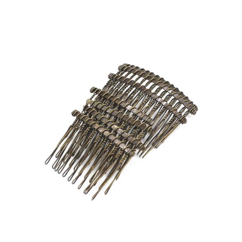 5 PCS Metal Hair Combs Base DIY Hair Accessories
