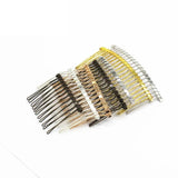 5 PCS Metal Hair Combs Base DIY Hair Accessories