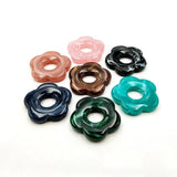 30 PCS 26mm Acrylic Flower DIY Jewelry Making 28 Colors