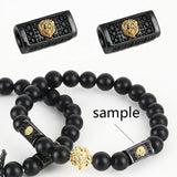 Lion Spacer Beads for Jewelry Making Supplies Tube Cylinder Needlework Beads