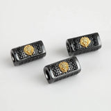 Lion Spacer Beads for Jewelry Making Supplies Tube Cylinder Needlework Beads