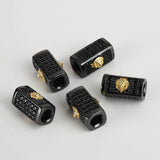 Lion Spacer Beads for Jewelry Making Supplies Tube Cylinder Needlework Beads