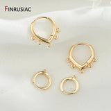 14K Plated Hoop Earring Hooks DIY Findings Components