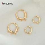 14K Plated Hoop Earring Hooks DIY Findings Components