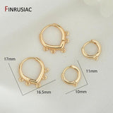 14K Plated Hoop Earring Hooks DIY Findings Components